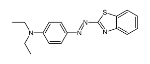 4-(1,3-benzothiazol-2-yldiazenyl)-N,N-diethylaniline Structure