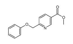 methyl 6-(phenoxymethyl)pyridine-3-carboxylate Structure