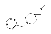 7-苄基-2-甲基-2,7-二氮杂螺[3.5]壬烷结构式