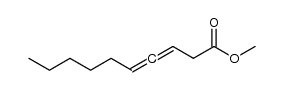 (+/-)-methyl 3,4-decadienoate结构式
