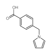 4-(pyrrol-1-ylmethyl)benzoic acid Structure