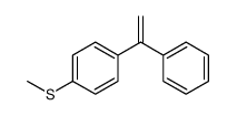 1-methylsulfanyl-4-(1-phenylethenyl)benzene Structure