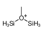 methyl(disilyl)oxidanium结构式