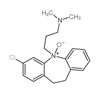 3-(2-chloro-5,6-dihydrobenzo[b][1]benzazepin-11-yl)-N,N-dimethylpropan-1-amine oxide structure