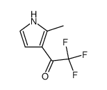 Ethanone, 2,2,2-trifluoro-1-(2-methyl-1H-pyrrol-3-yl)- (9CI) structure