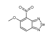5-methoxy-4-nitro-2,1,3-benzoselenadiazole Structure