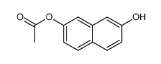 7-羟基萘-2-基 乙酸酯结构式