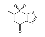 (6S)-5,6-Dihydro-6-methyl-4H-thieno[2,3-b]thiopyran-4-one 7,7-dioxide picture