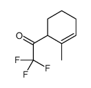 Ethanone, 2,2,2-trifluoro-1-(2-methyl-2-cyclohexen-1-yl)- (9CI)结构式