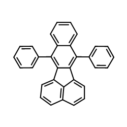 7,12-二苯基苯并[k]荧蒽结构式