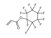 (1,2,2,3,3,4,4,5,5,6,6-undecafluorocyclohexyl) prop-2-enoate结构式