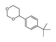 4-(4-tert-butylphenyl)-1,3-dioxane Structure