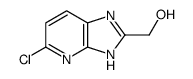 (5-氯-3H-咪唑并[4, 5-b]吡啶-2-基)甲醇结构式