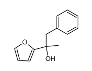 1-phenyl-2-furylpropan-2-ol结构式