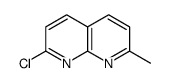 2-chloro-7-methyl-1,8-naphthyridine Structure