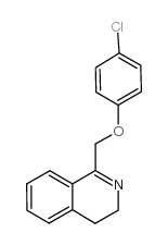1-[(4-chlorophenoxy)methyl]-3,4-dihydroisoquinoline Structure