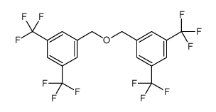 1-[[3,5-bis(trifluoromethyl)phenyl]methoxymethyl]-3,5-bis(trifluoromethyl)benzene结构式