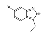 6-BROMO-3-ETHYL-1H-INDAZOLE Structure