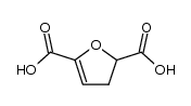 2,3-dihydro-furan-2,5-dicarboxylic acid结构式