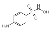 4-amino-N-hydroxy-benzenesulfonamide structure