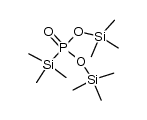 trimethylsilylphosphonate de bis-trimethylsilyle Structure
