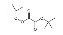 tert-butyl 2-tert-butylperoxy-2-oxoacetate Structure