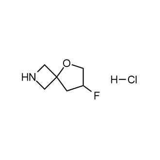 7-氟-5-氧杂-2-氮杂螺[3.4]辛烷盐酸盐结构式