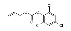 (2,4,6-Trichlor-phenyl)-allylcarbonat结构式