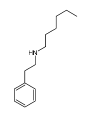 N-Phenethyl-1-hexanamine结构式