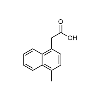 2-(4-甲基萘-1-基)乙酸结构式