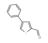 4-苯基噻吩-2-甲醛结构式