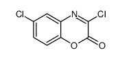3,6-dichloro-1,4-benzoxazin-2-one Structure