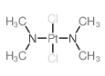 dichloroplatinum; dimethylazanide结构式
