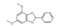 4,6-dimethoxy-2-phenylbenzo[d][1,3]dioxole结构式