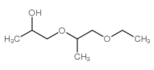 (2-乙氧基甲基乙氧基)丙醇结构式