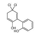 5,5-Dichloro-2,2'-Biphenyldiol结构式