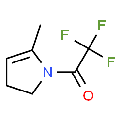 1H-Pyrrole, 2,3-dihydro-5-methyl-1-(trifluoroacetyl)- (9CI) structure