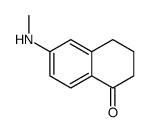 6-(Methylamino)-3,4-dihydronaphthalen-1(2H)-one结构式