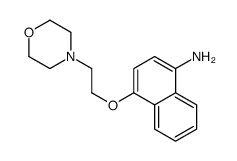 4-(2-morpholin-4-yl-ethoxy)-naphthalen-1-ylamine structure