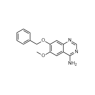 7-(Benzyloxy)-6-methoxyquinazolin-4-amine Structure