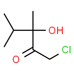 2-Pentanone,1-chloro-3-hydroxy-3,4-dimethyl- Structure