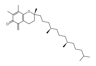 α-tocopherol-o-quinonemethide结构式