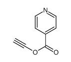 4-Pyridinecarboxylicacid,ethynylester(9CI) Structure