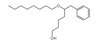 5-(octyloxy)-6-phenyl-hexan-1-ol Structure