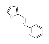 2-Pyridinamine,N-(2-furanylmethylene)- Structure