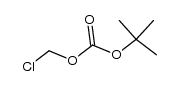 chloromethyl tert-butyl carbonate结构式