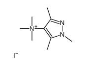 trimethyl-(1,3,5-trimethylpyrazol-4-yl)azanium,iodide结构式