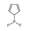 cyclopenta-2,4-dien-1-yl(difluoro)phosphane Structure