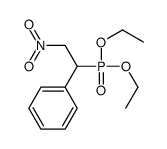 (1-diethoxyphosphoryl-2-nitroethyl)benzene Structure