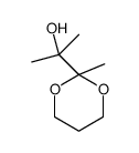 2-(2-methyl-1,3-dioxan-2-yl)propan-2-ol Structure